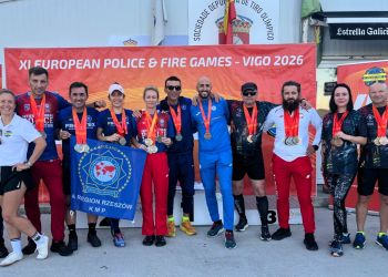 Podkarpaccy policjanci z&nbsp;medalami na&nbsp;Europejskich Igrzyskach w&nbsp;Vigo