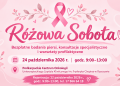 Różowa Sobota w&nbsp;Rzeszowie. Bezpłatne badania piersi i&nbsp;konsultacje