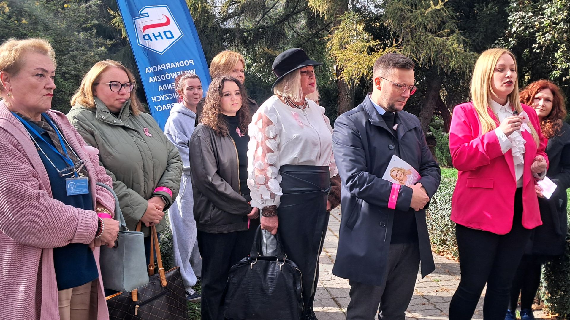 Różowy Październik w Rzeszowie. OHP przypominają o profilaktyce raka piersi 4 - Polskie Radio Rzeszów Różowy Październik w Rzeszowie. OHP przypominają o profilaktyce raka piersi - Polskie Radio Rzeszów