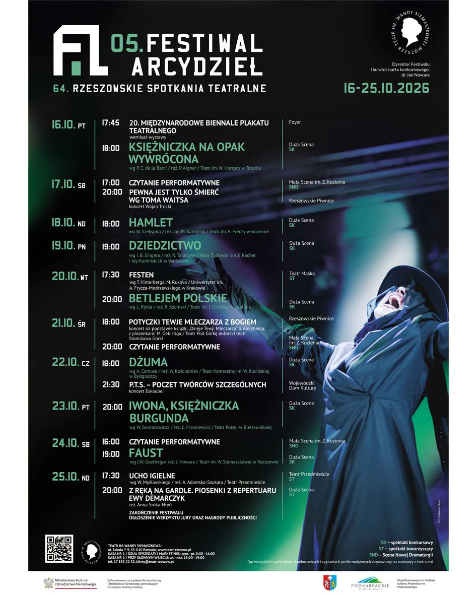 Rzeszowskie Spotkania Teatralne. Dziś początek 64. edycji - Polskie Radio Rzeszów