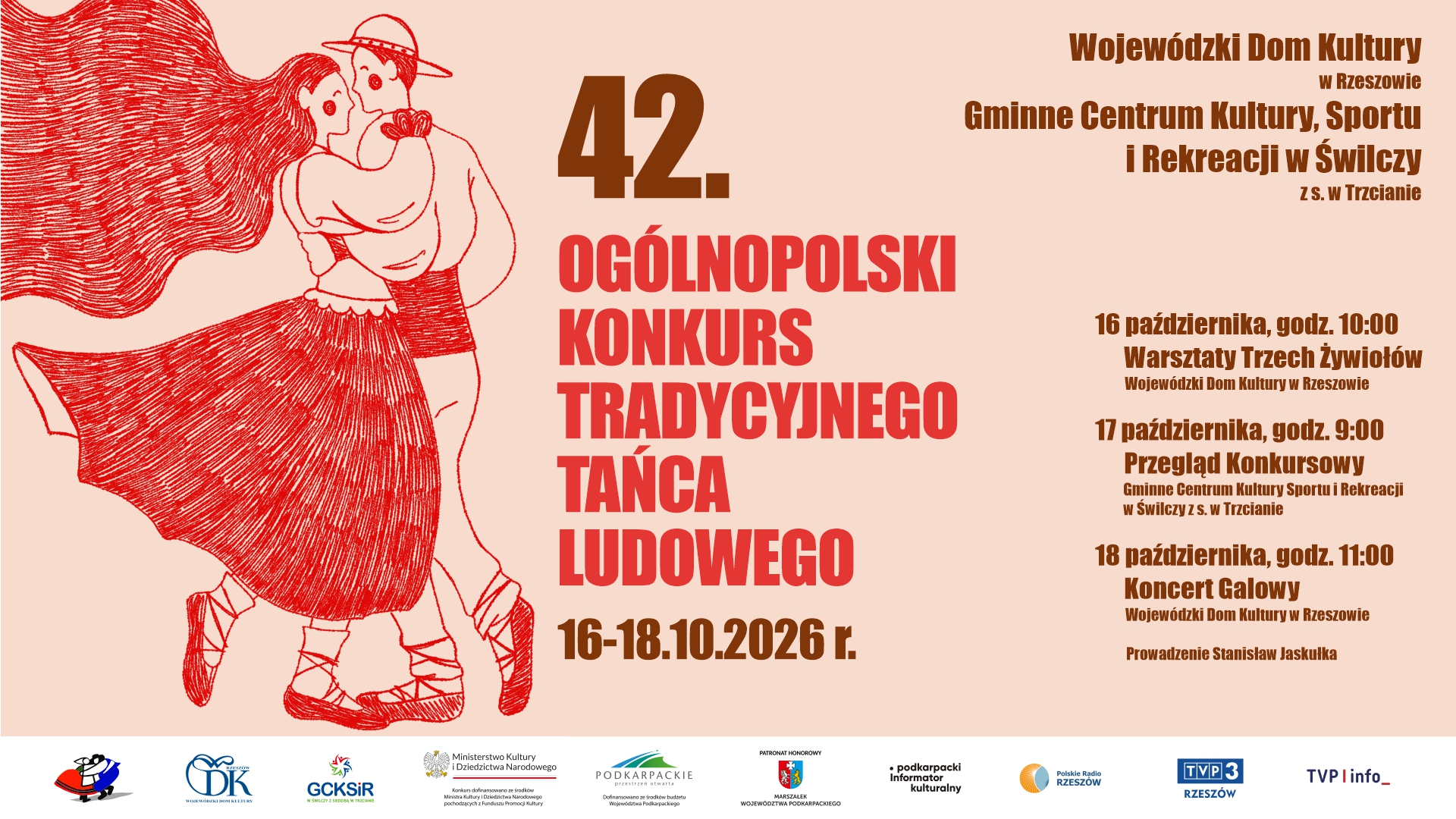 42. Ogólnopolski Konkurs Tradycyjnego Tańca Ludowego - Polskie Radio Rzeszów