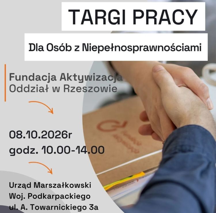 Targi Pracy dla Osób z Niepełnosprawnościami w Rzeszowie. Sprawdź szczegóły 1 - Polskie Radio Rzeszów Targi Pracy dla Osób z Niepełnosprawnościami w Rzeszowie. Sprawdź szczegóły