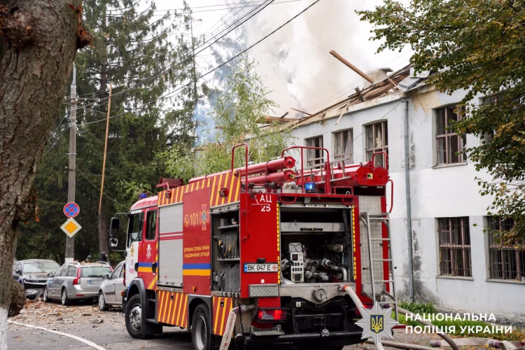 Trzeci rosyjski atak na&nbsp;Równe. 20 osób rannych, dwie w&nbsp;stanie ciężkim