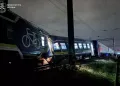 Wypadek kolejowy we&nbsp;Lwowie. Zderzyły się dwa pociągi, osiem osób rannych