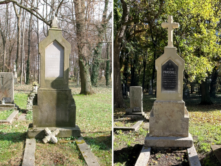 Zabytkowe nagrobki na Starym Cmentarzu w Rzeszowie odnowione 1 - Polskie Radio Rzeszów Zabytkowe nagrobki na Starym Cmentarzu w Rzeszowie odnowione