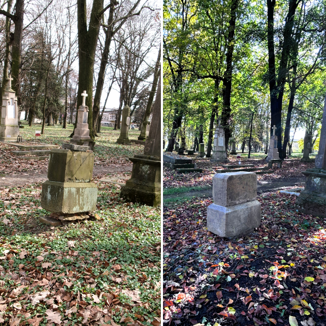 Zabytkowe nagrobki na Starym Cmentarzu w Rzeszowie odnowione 2 - Polskie Radio Rzeszów Zabytkowe nagrobki na Starym Cmentarzu w Rzeszowie odnowione - Polskie Radio Rzeszów