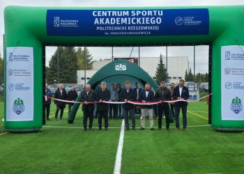 Nowy kompleks sportowy Politechniki Rzeszowskiej. Inwestycja za&nbsp;6 milionów złotych