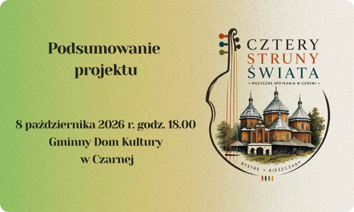 Podsumowanie projektu "Cztery Struny Świata" - Polskie Radio Rzeszów