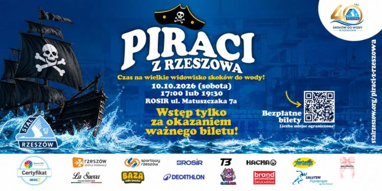„Piraci z Rzeszowa” na pływalni przy Matuszczaka. Sport połączy się z teatrem 1 - Polskie Radio Rzeszów „Piraci z Rzeszowa” na pływalni przy Matuszczaka. Sport połączy się z teatrem