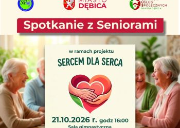 „Sercem dla Serca” w&nbsp;Dębicy. Spotkanie dla seniorów już dziś