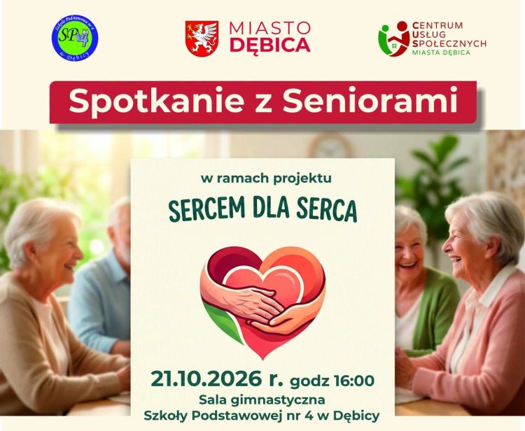 „Sercem dla Serca” w Dębicy. Spotkanie dla seniorów już dziś 1 - Polskie Radio Rzeszów „Sercem dla Serca” w Dębicy. Spotkanie dla seniorów już dziś